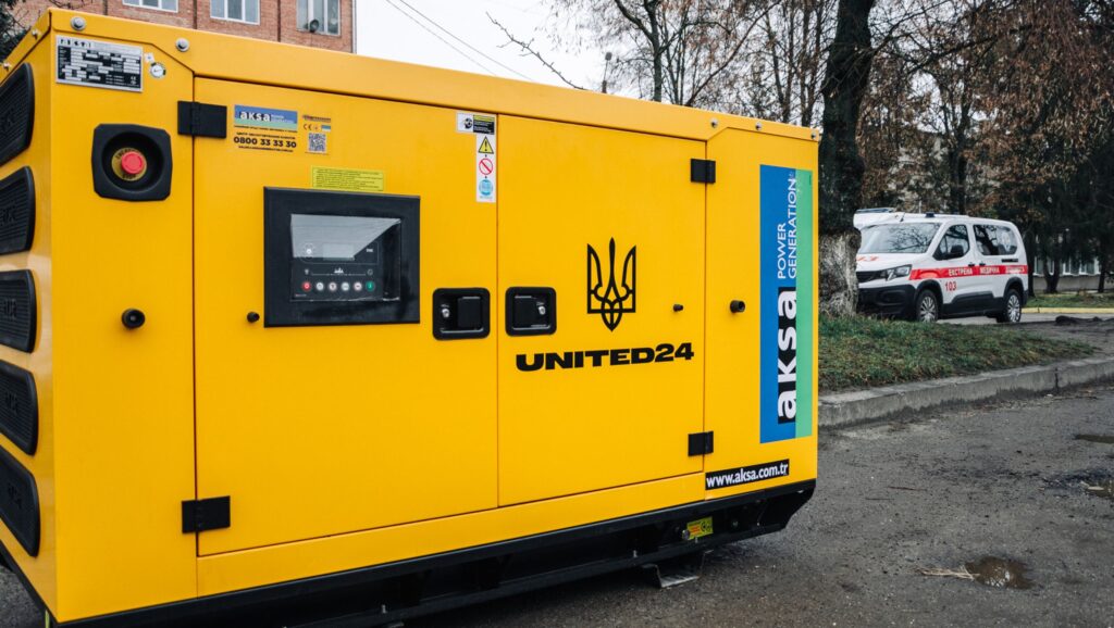 We are Starting to Deliver Generators, Purchased Under Our LIGHT UP UKRAINE Campaign